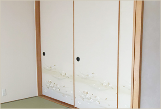 襖 多彩な図柄をお部屋に合わせて