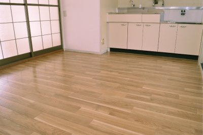 倉敷市笹沖 壁紙、床の張替え