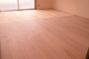 倉敷市笹沖 壁紙、床の張替え